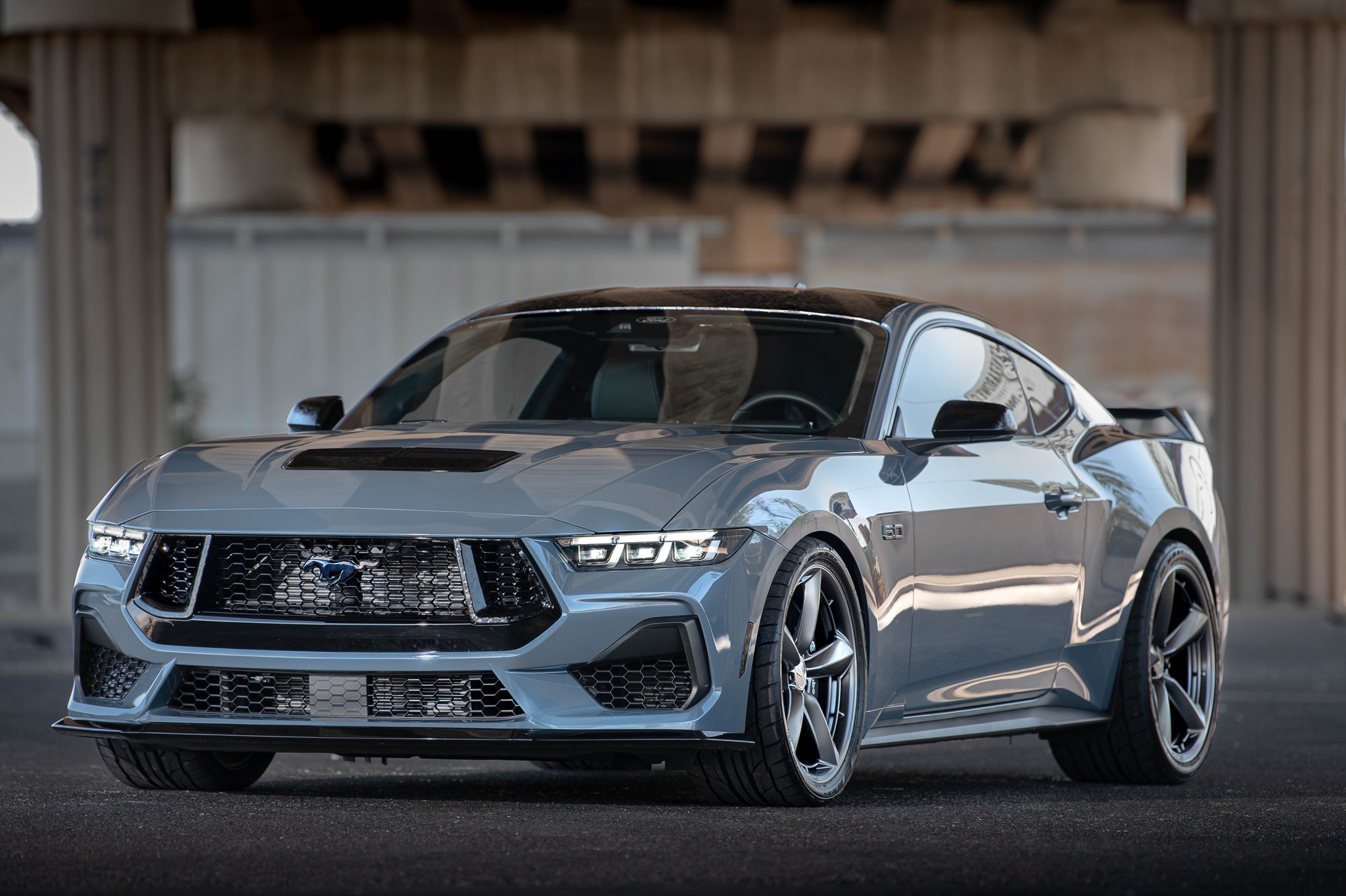 Ford mustang gray